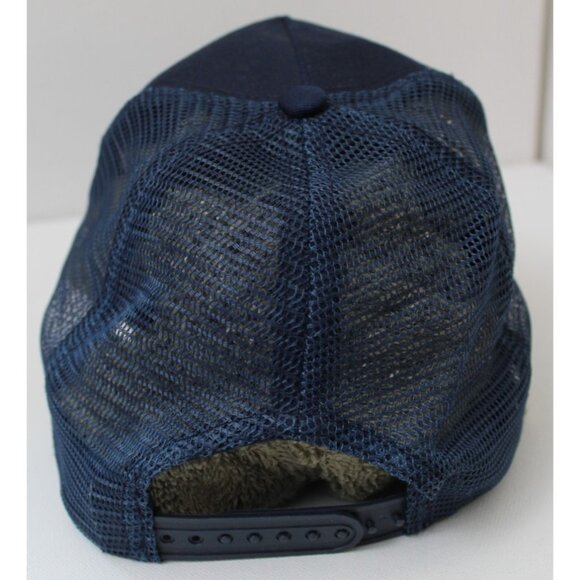 Pabst Blue Ribbon Beer Mesh Back Baseball Cap - Picture 4 of 6